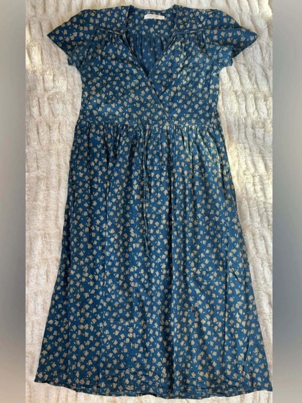 New Christy Dawn The Dawn Dress Navy Poppy - Picture 10 of 12